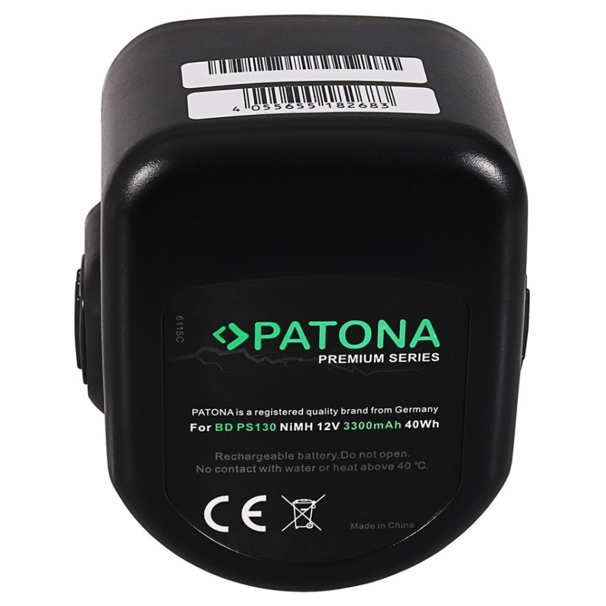 PATONA - Aku Dewalt 12V 3300mAh Ni-MH Premium