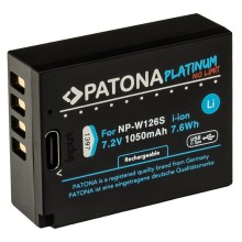 PATONA - Aku Fuji NP-W126S 1050mAh Li-Ion Platinum USB-C nabíjení