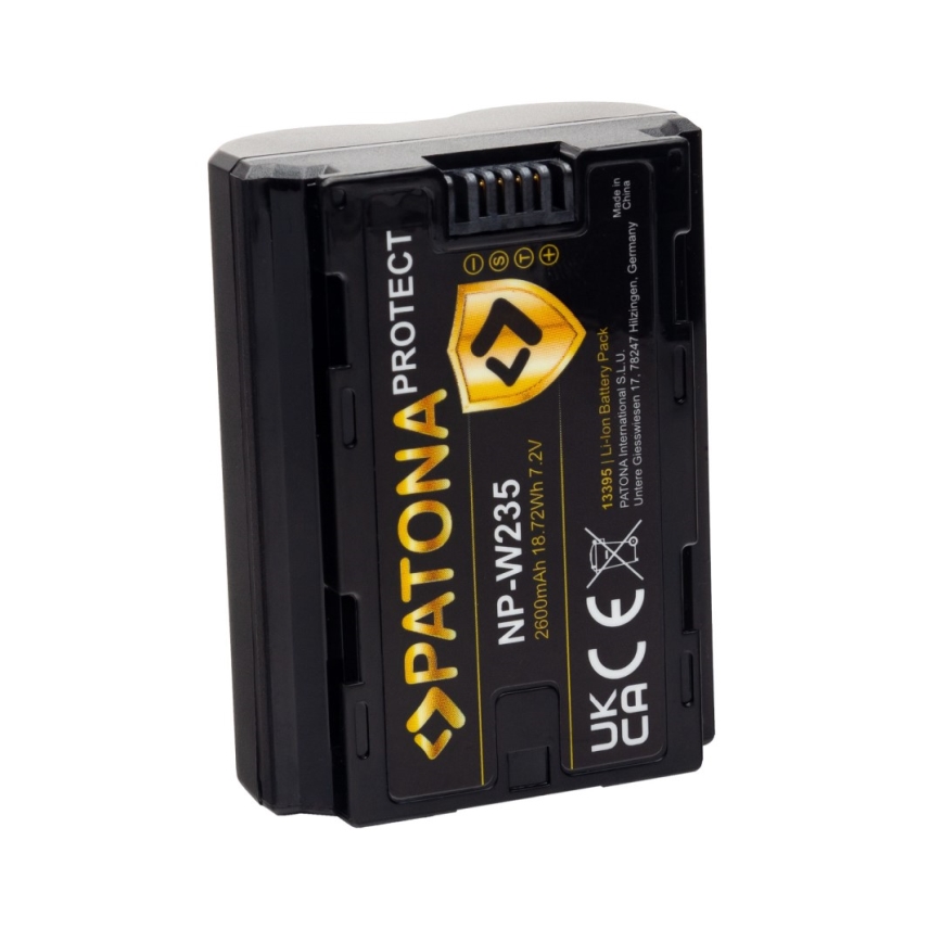 PATONA - Aku Fuji NP-W235 2600mAh Li-Ion 7,2V Protect X-T4