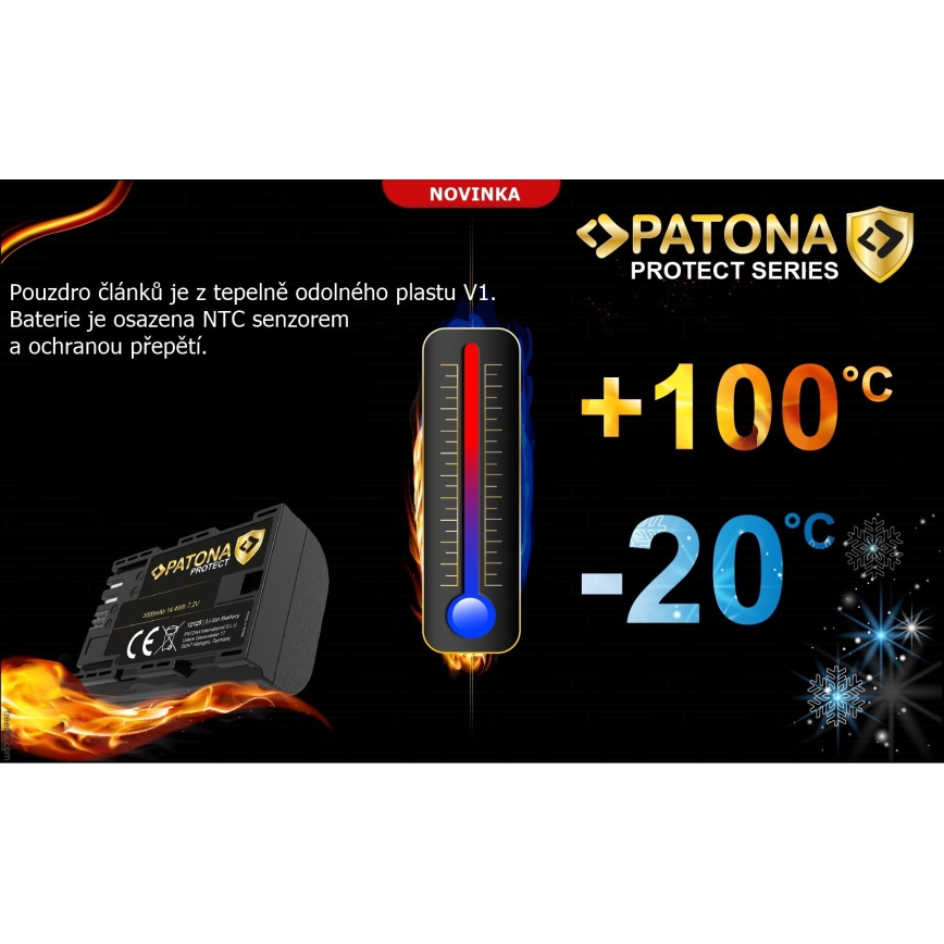 PATONA - Aku Fuji NP-W235 2600mAh Li-Ion 7,2V Protect X-T4