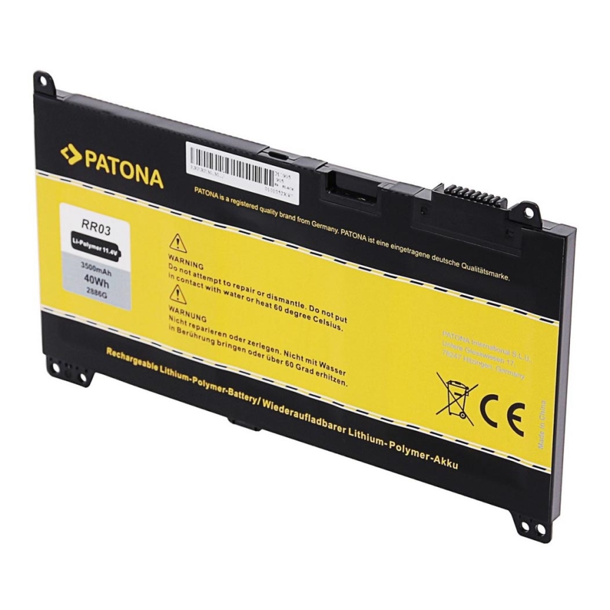 PATONA - Aku HP 430/440/450 G4 3500mAh Li-Pol 11,4V RR03XL