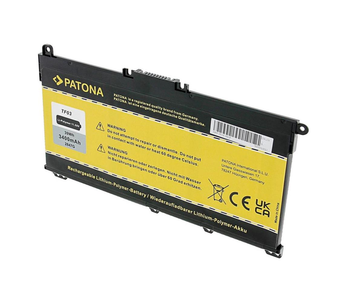 PATONA PATONA - Aku HP Pavilion 14-BF/15-CC 3400mAh Li-Pol 11,55V TF03XL IM1023