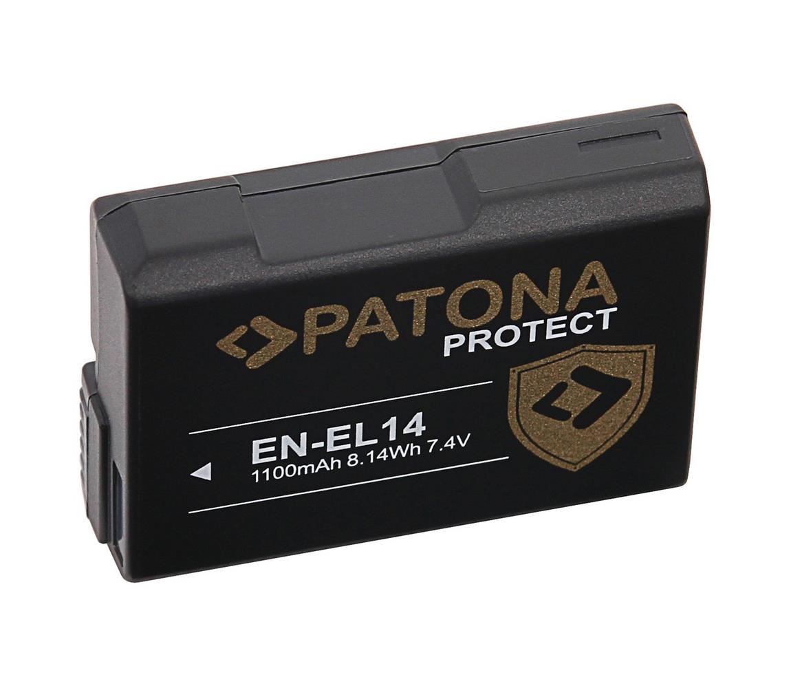 PATONA PATONA - Aku Nikon EN-EL14 1100mAh Li-Ion Protect 