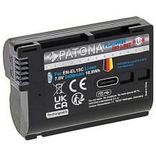 PATONA - Aku Nikon EN-EL15C 2250mAh Li-Ion Platinum USB-C