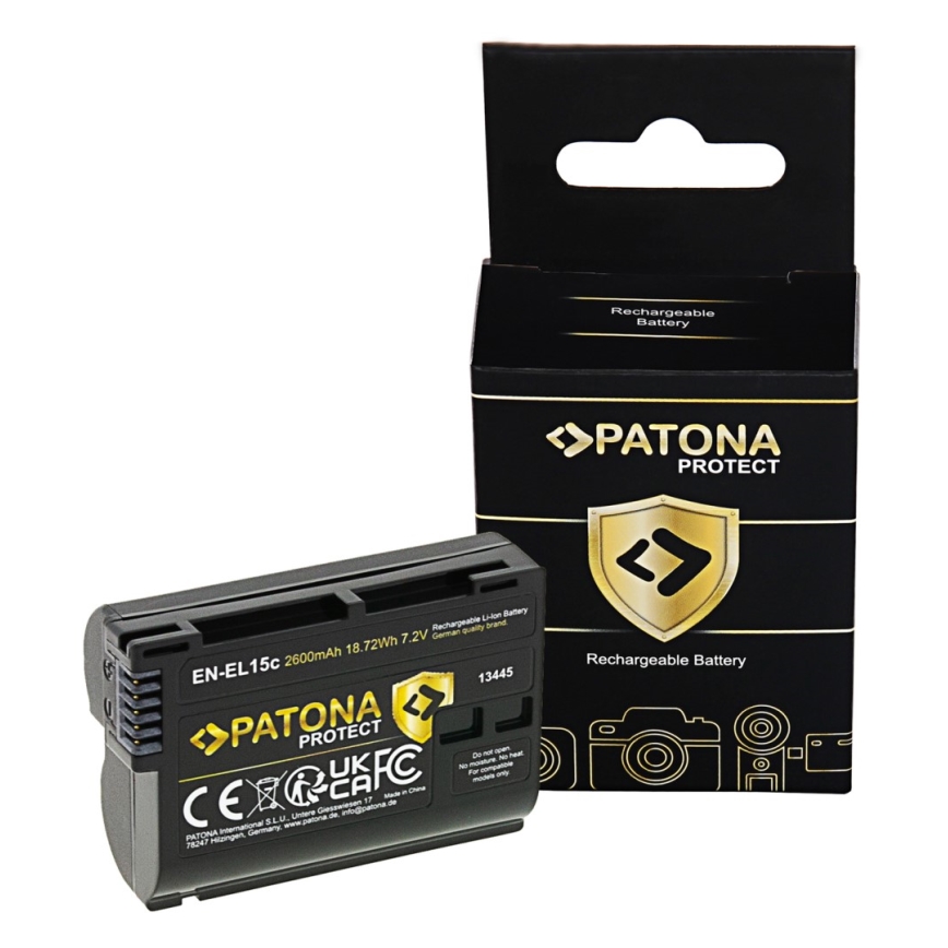 PATONA - Aku Nikon EN-EL15C 2600mAh Li-Ion Protect
