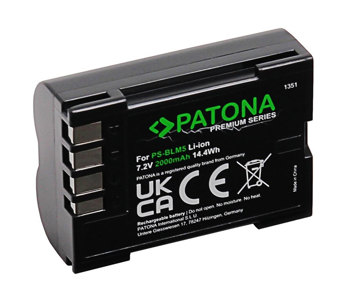 PATONA PATONA - Aku Olympus BLM1/BLM5 2000mAh Li-Ion 7,2V Premium IM1013