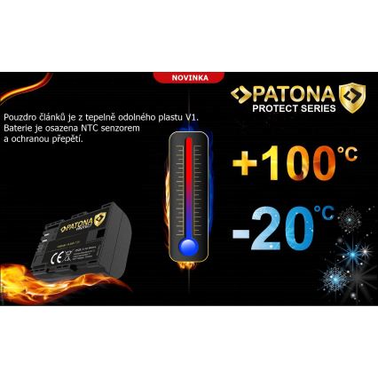 PATONA - Aku Panasonic DMW-BLK22 2400mAh Li-Ion Protect