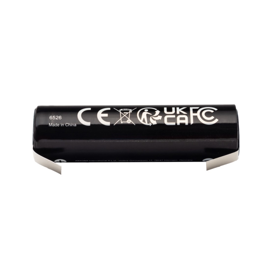 PATONA - Baterie 18650 Li-lon 3000mAh PREMIUM 3,7V s páskovými vývody pro pájení
