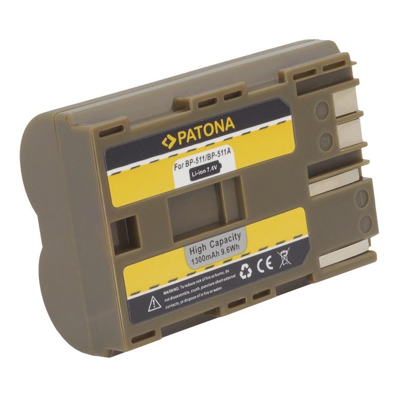 PATONA - Baterie Canon BP-511 1300mAh Li-Ion