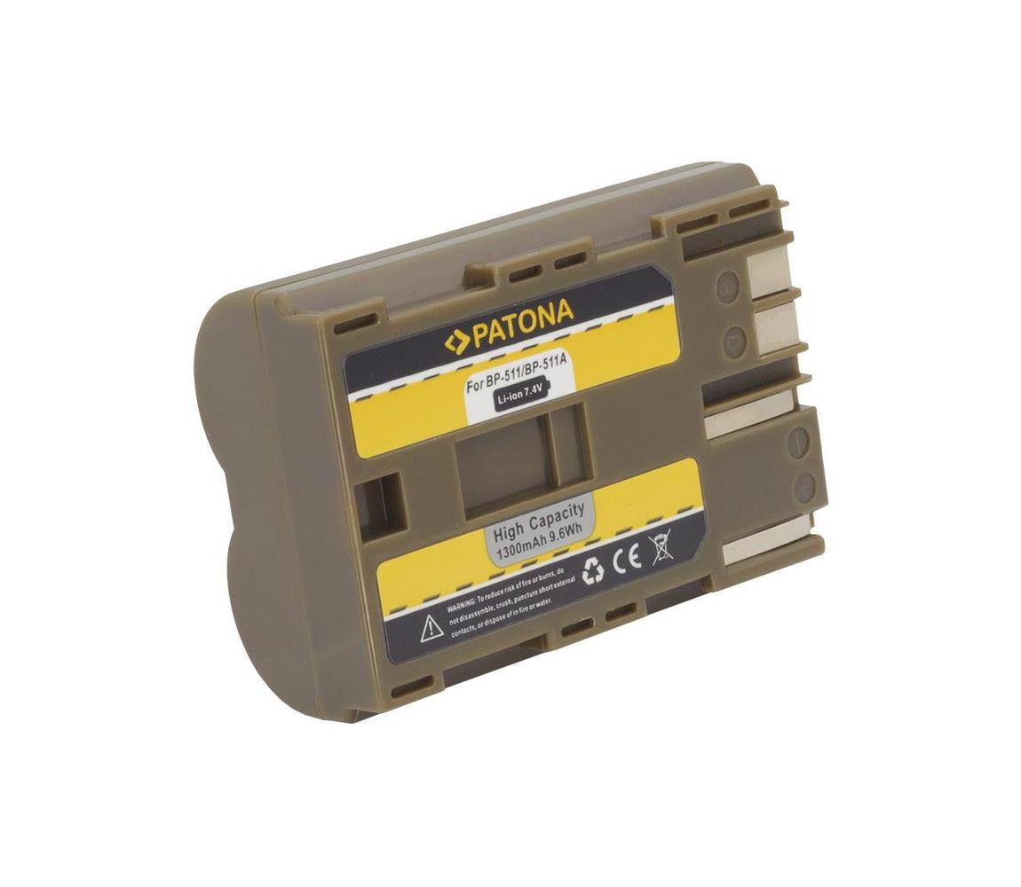 PATONA PATONA - Baterie Canon BP-511 1300mAh Li-Ion IM0319