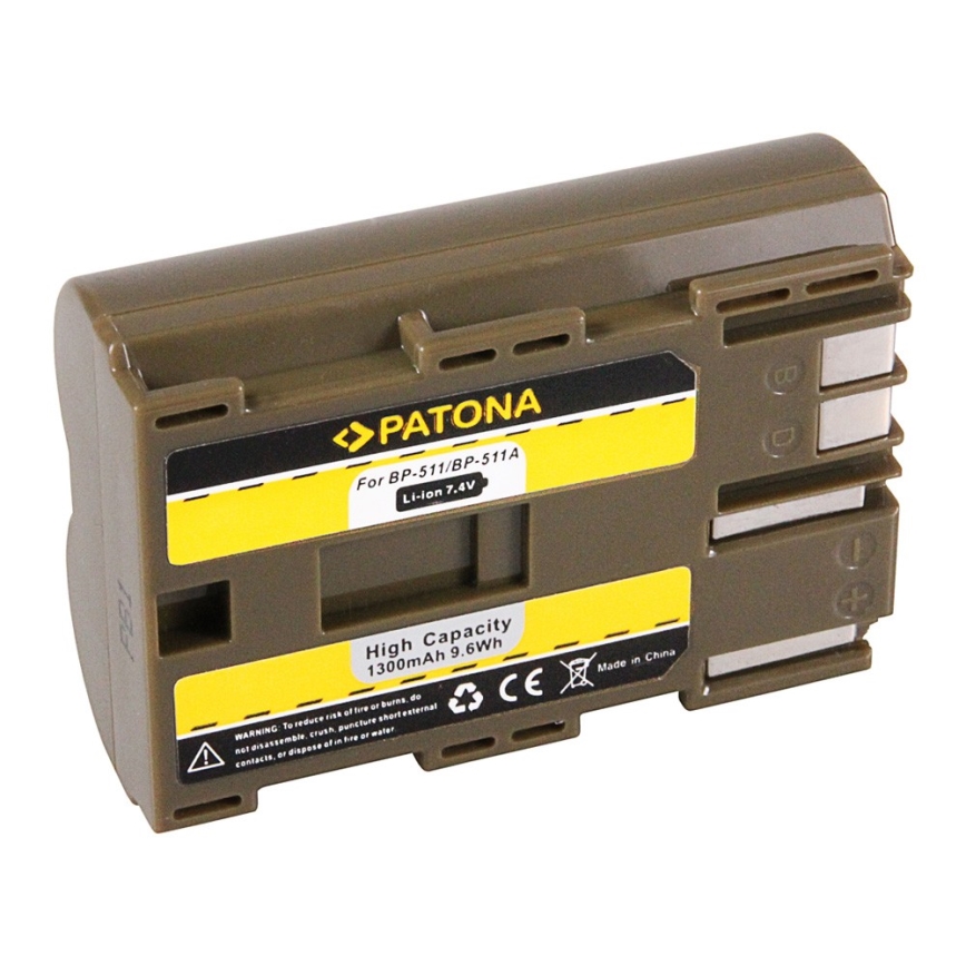 PATONA - Baterie Canon BP-511 1300mAh Li-Ion