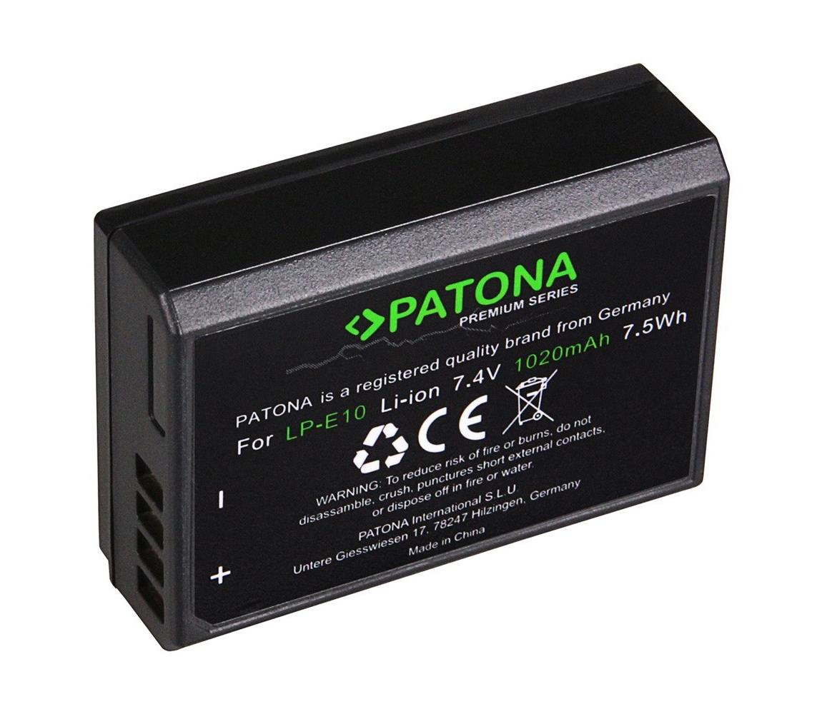 PATONA PATONA - Baterie Canon LP-E10 1020mAh Li-Ion Premium IM0386