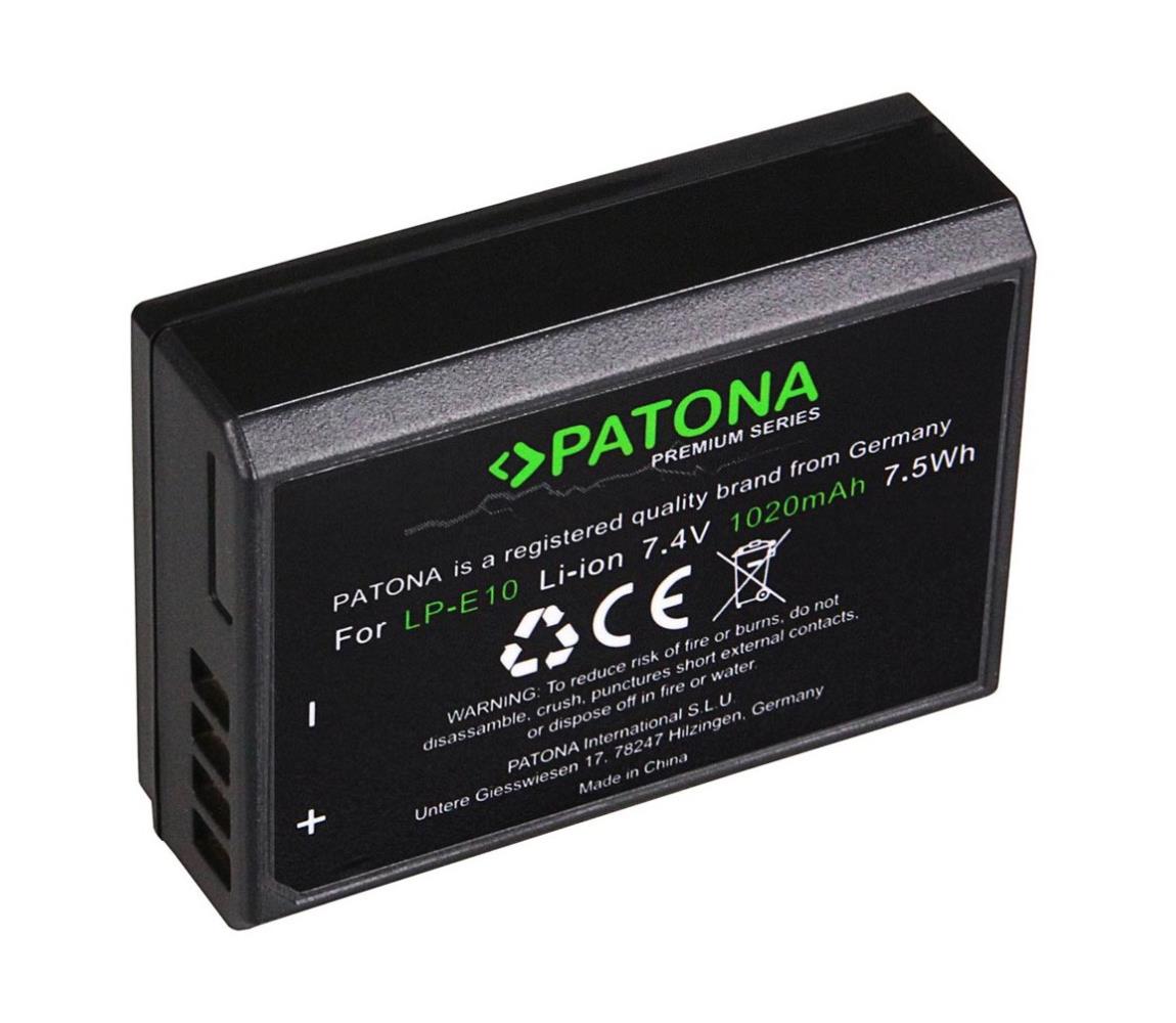 PATONA PATONA - Baterie Canon LP-E10 1020mAh Li-Ion Premium IM0386