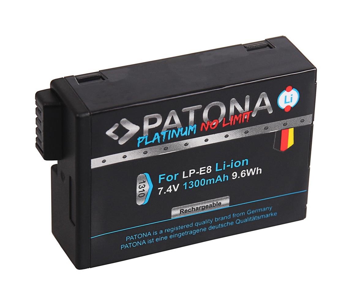 PATONA PATONA - Baterie Canon LP-E8/LP-E8+ 1300mAh Li-Ion Platinum IM0412
