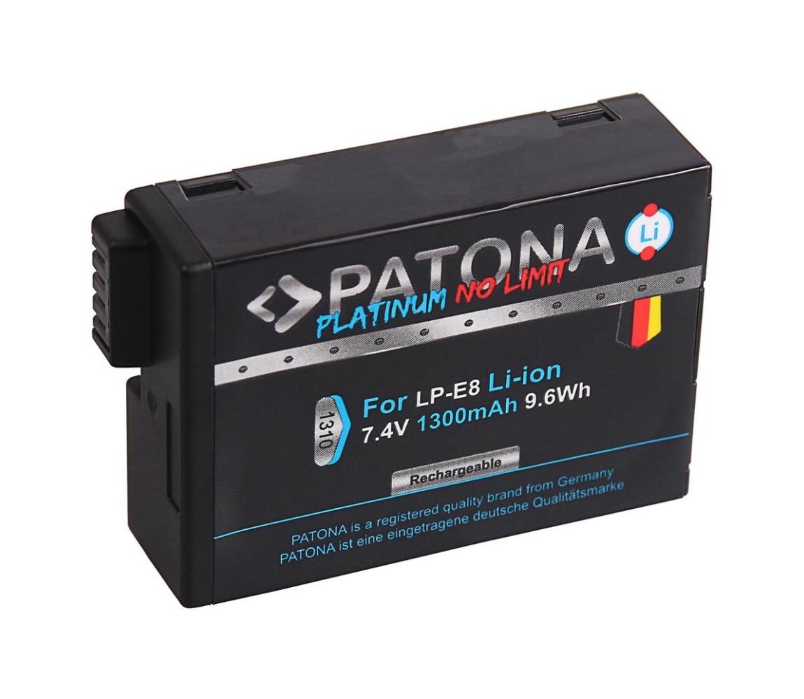 PATONA PATONA - Baterie Canon LP-E8/LP-E8+ 1300mAh Li-Ion Platinum IM0412