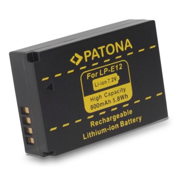 PATONA - Baterie Canon LPE12 800mAh Li-Ion