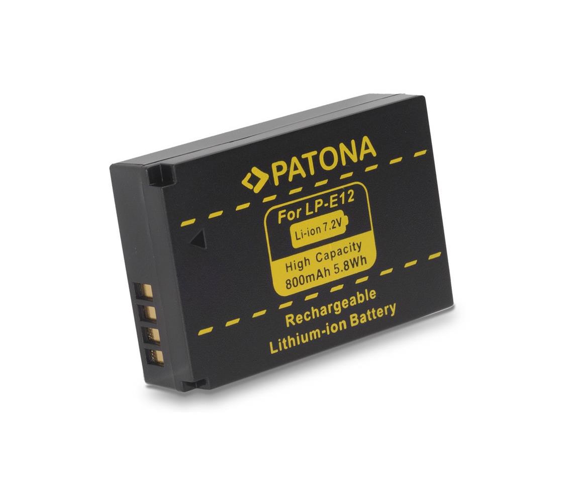 PATONA PATONA - Baterie Canon LPE12 800mAh Li-Ion IM0363