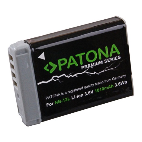 PATONA - Baterie Canon NB-13L 1010mAh Li-Ion PREMIUM