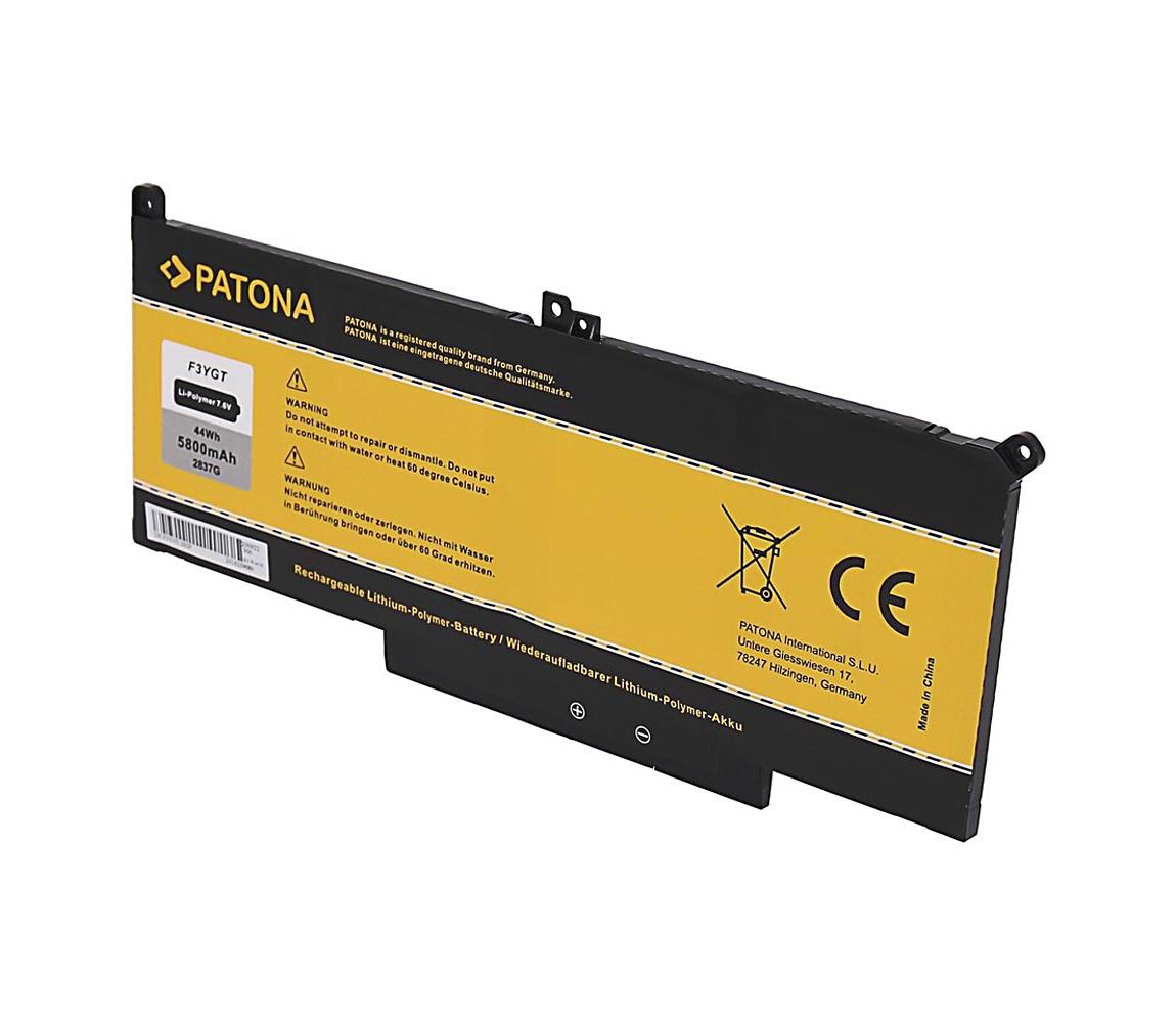 PATONA PATONA - Baterie DELL Latitude E7270/E7470 5800mAh Li-Pol 7,6V IM0715