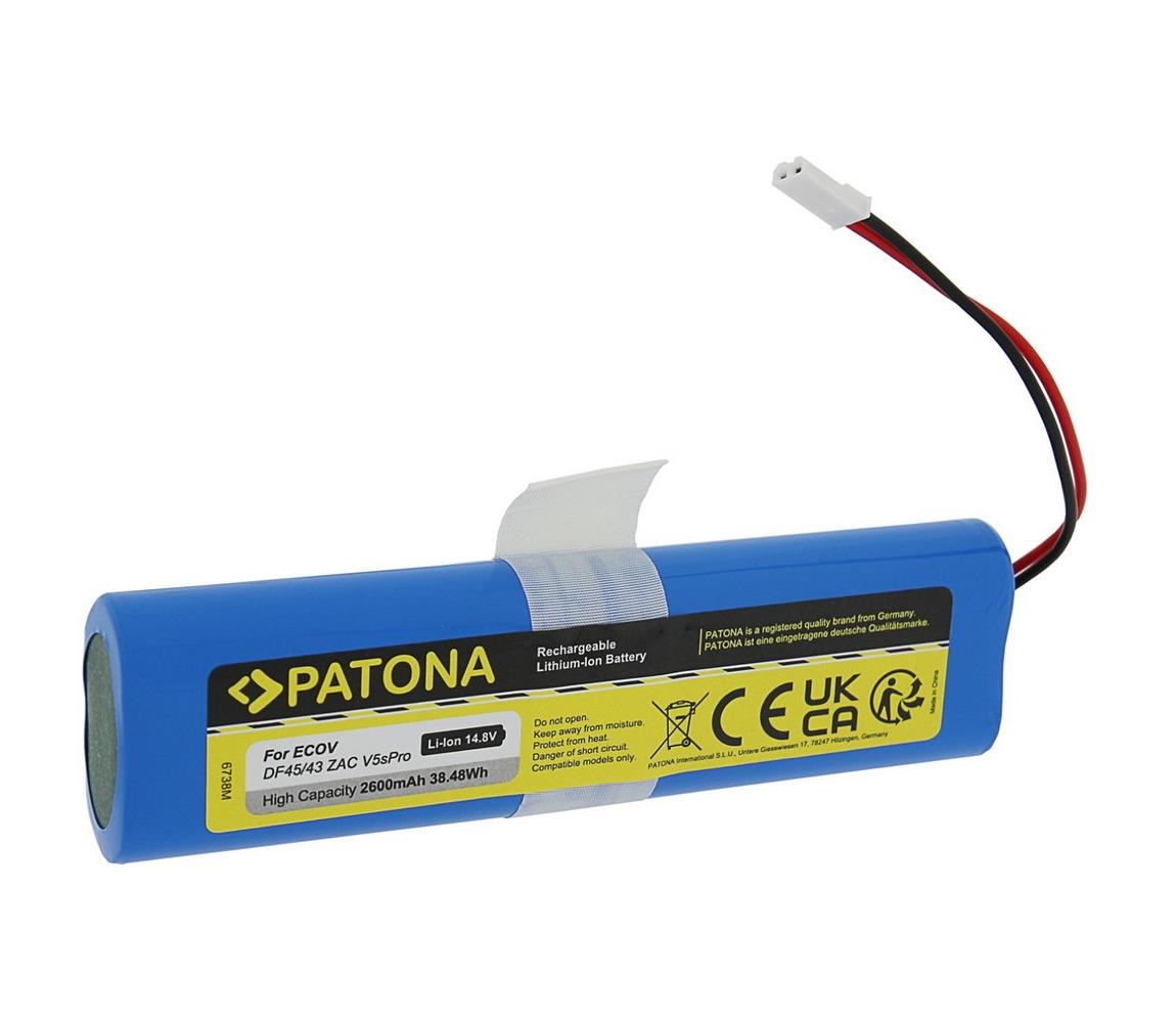 PATONA PATONA - Baterie Ecovacs Deebot DF45/iLife V50/V5s/V8s 2600mAh Li-lon 14,8V 