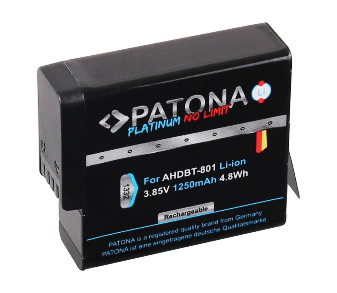 PATONA PATONA - Baterie GoPro Hero 1250mAh Li-Ion Platinum IM0415