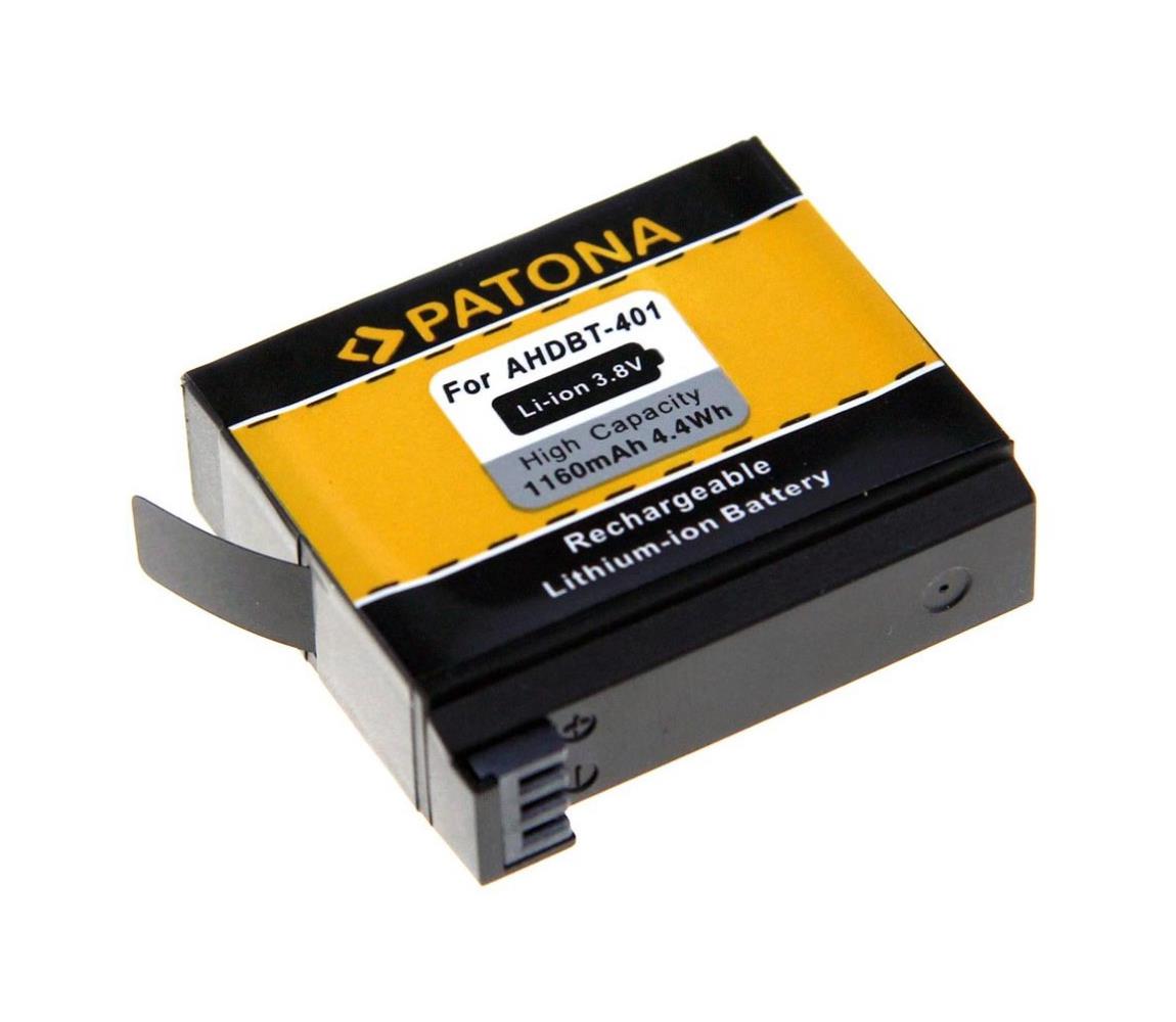 PATONA PATONA - Baterie GoPro Hero 4 AHDBT-401 1160mAh Li-Ion IM0393