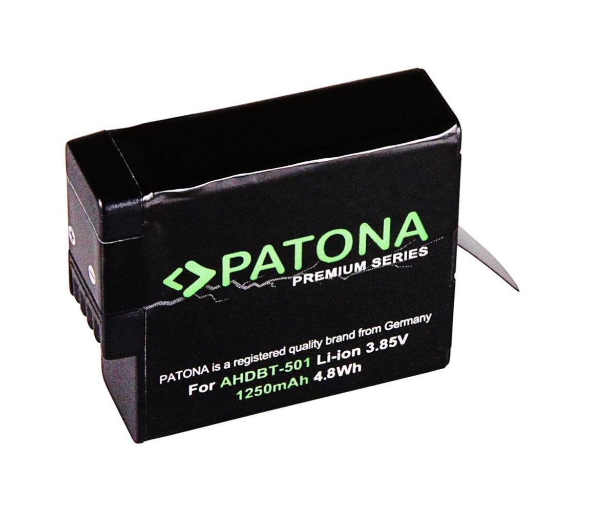 PATONA PATONA - Baterie GoPro Hero 5/6/7 AABAT-001 1250mAh Li-Ion Premium 