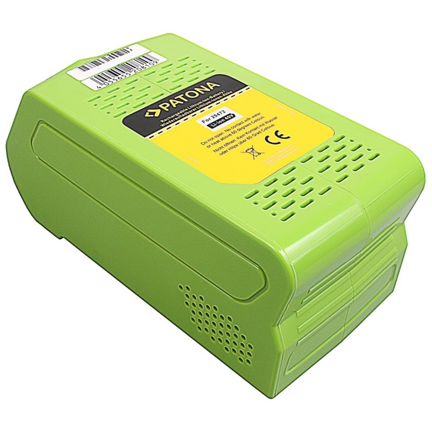 PATONA - Baterie Greenworks 40V 4000mAh Li-lon  160Wh