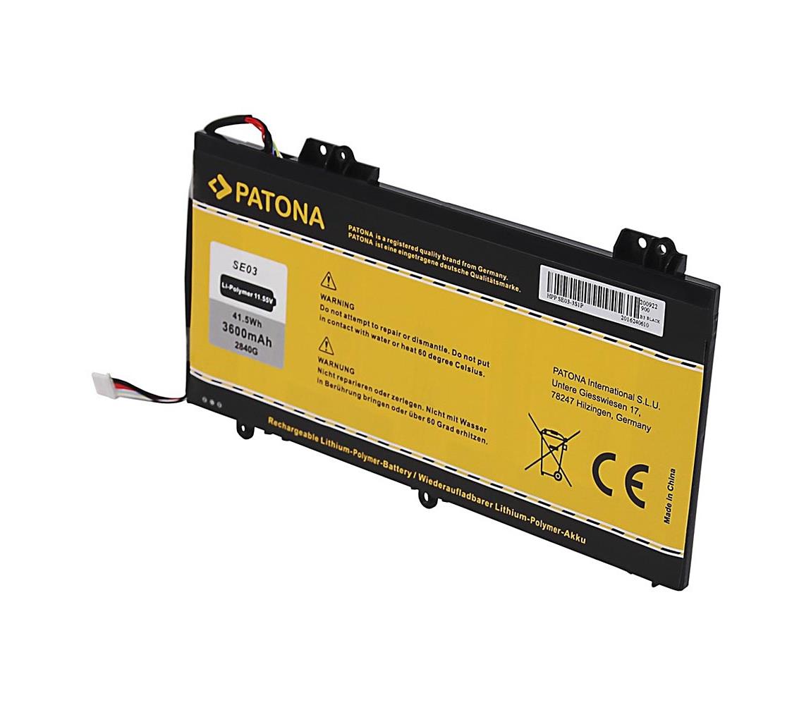 PATONA PATONA - Baterie HP Pavilion 14-AL 3600mAh Li-Pol 11,55V SE03 IM0718