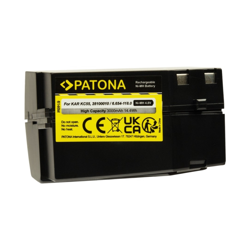 PATONA - Baterie Kärcher K55/K65 3000mAh, Ni-Mh 4,8V 14,4Wh