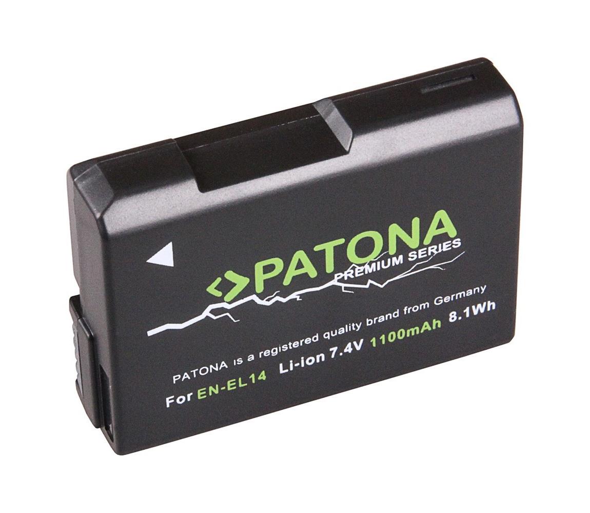 PATONA PATONA - Baterie Nikon EN-EL14 1100mAh Li-Ion Premium IM0379
