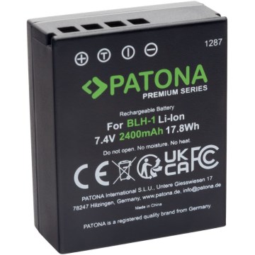 PATONA - Baterie Olympus BLH-1 2400mAh Li-Ion Premium Dekodovaná