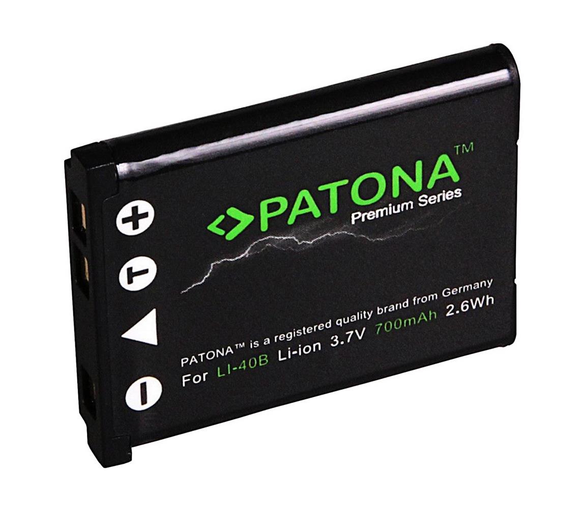 PATONA PATONA - Baterie Olympus Li-40B 700mAh Li-Ion Premium IM0371