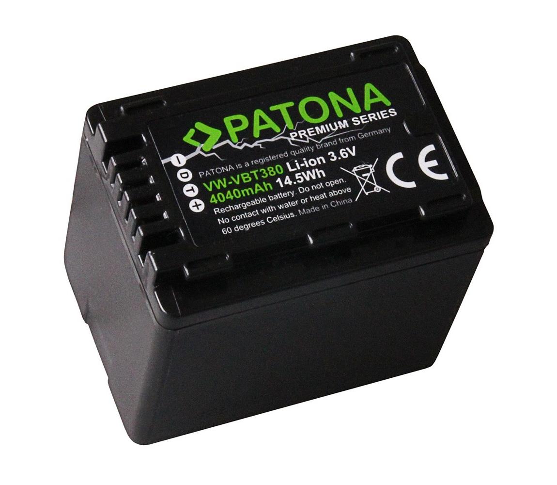 PATONA PATONA - Baterie Panasonic VW-VBT380 4040mAh Li-Ion Premium IM0399