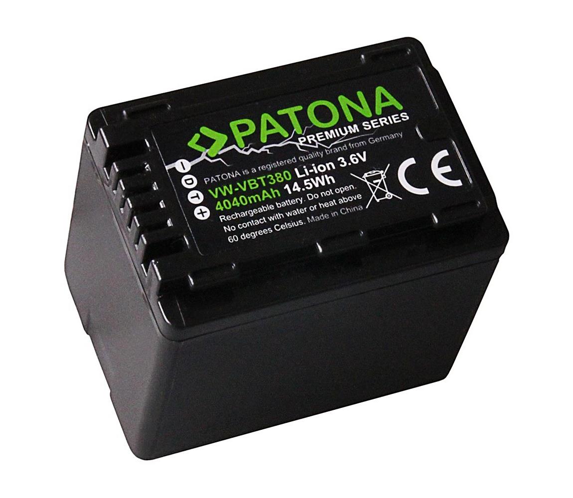 PATONA PATONA - Baterie Panasonic VW-VBT380 4040mAh Li-Ion Premium IM0399