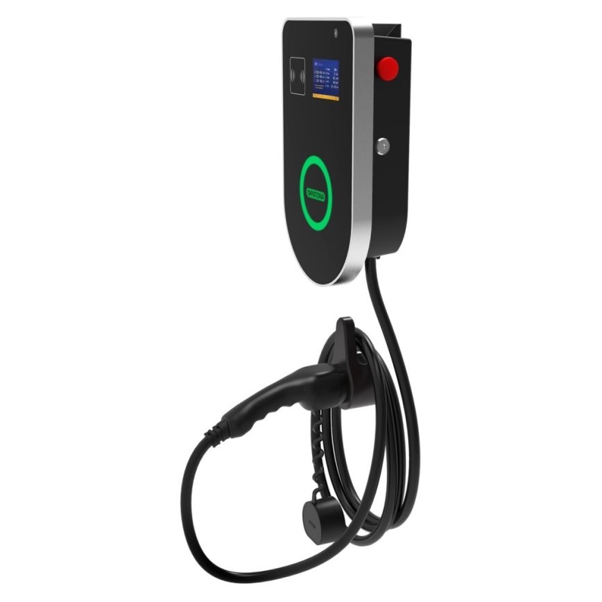 PATONA - Nabíjecí stanice s LCD displejem pro elektromobily 11kW/400V/16A IP54