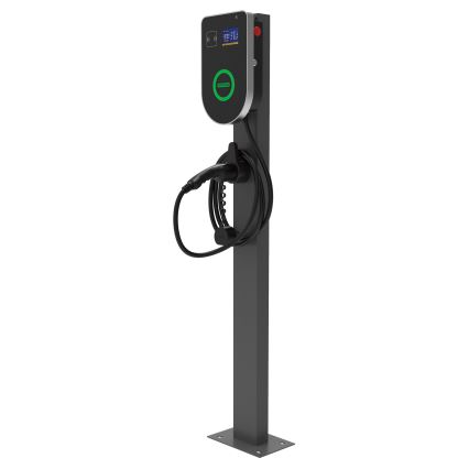 PATONA - Nabíjecí stanice s LCD displejem pro elektromobily 11kW/400V/16A IP54