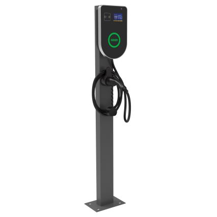 PATONA - Nabíjecí stanice s LCD displejem pro elektromobily 11kW/400V/16A IP54