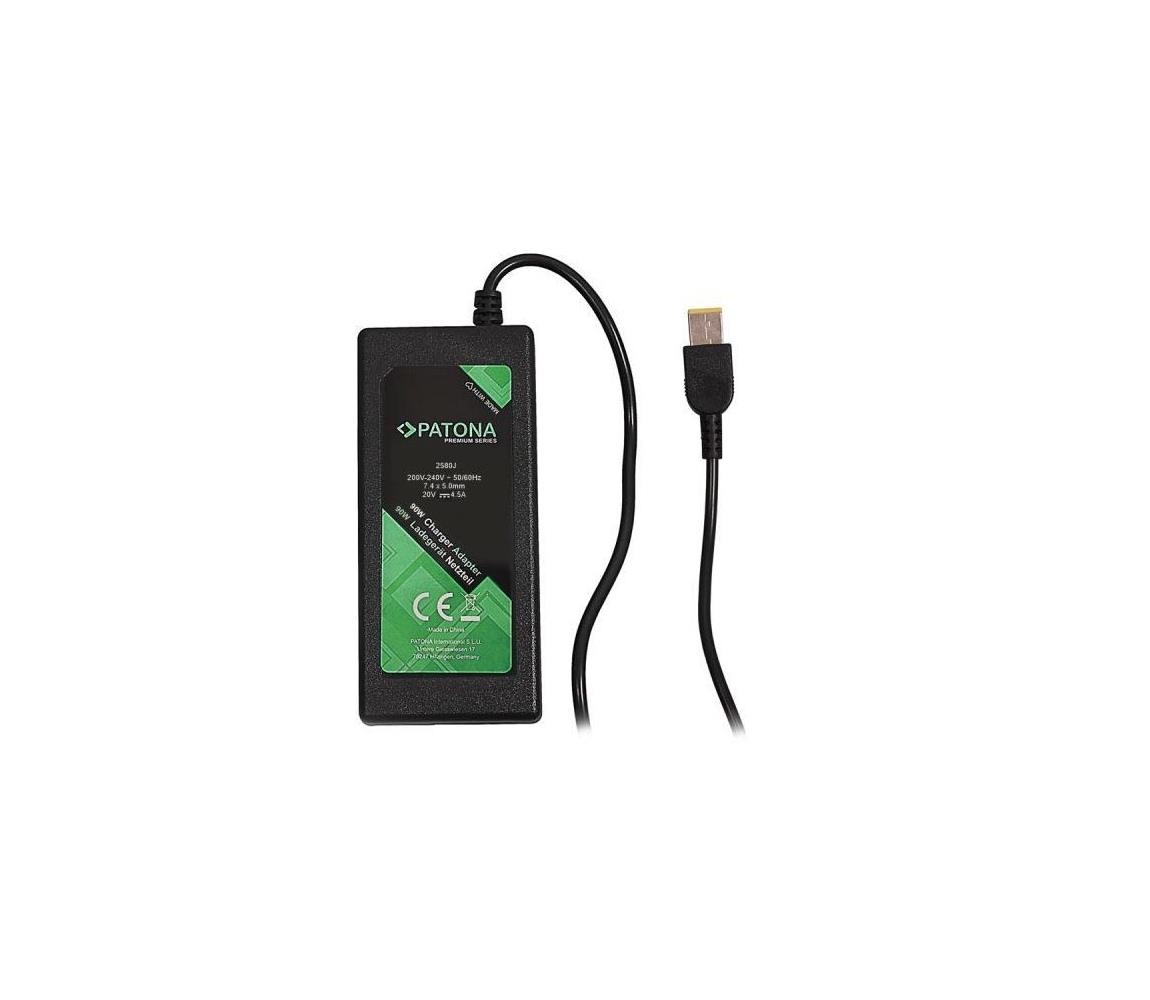 PATONA PATONA - Nabíječka 20V/4,5A 90W Slim tip IBM/Lenovo Premium IM0671