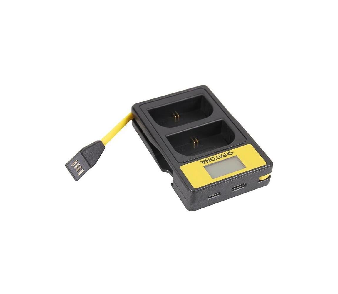 PATONA PATONA - Nabíječka Dual Canon LP-E6 s LCD,USB IM0575