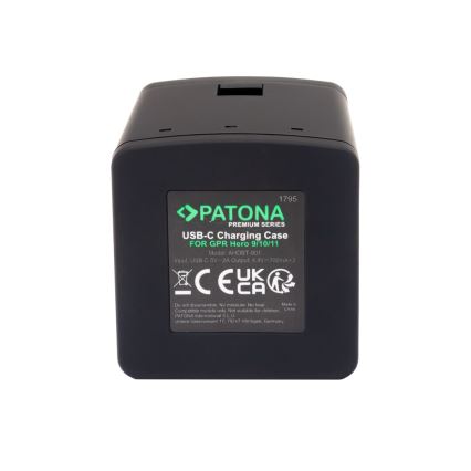 PATONA - Nabíječka Triple GoPro Hero 9/Hero 10/Hero 11/Hero 12