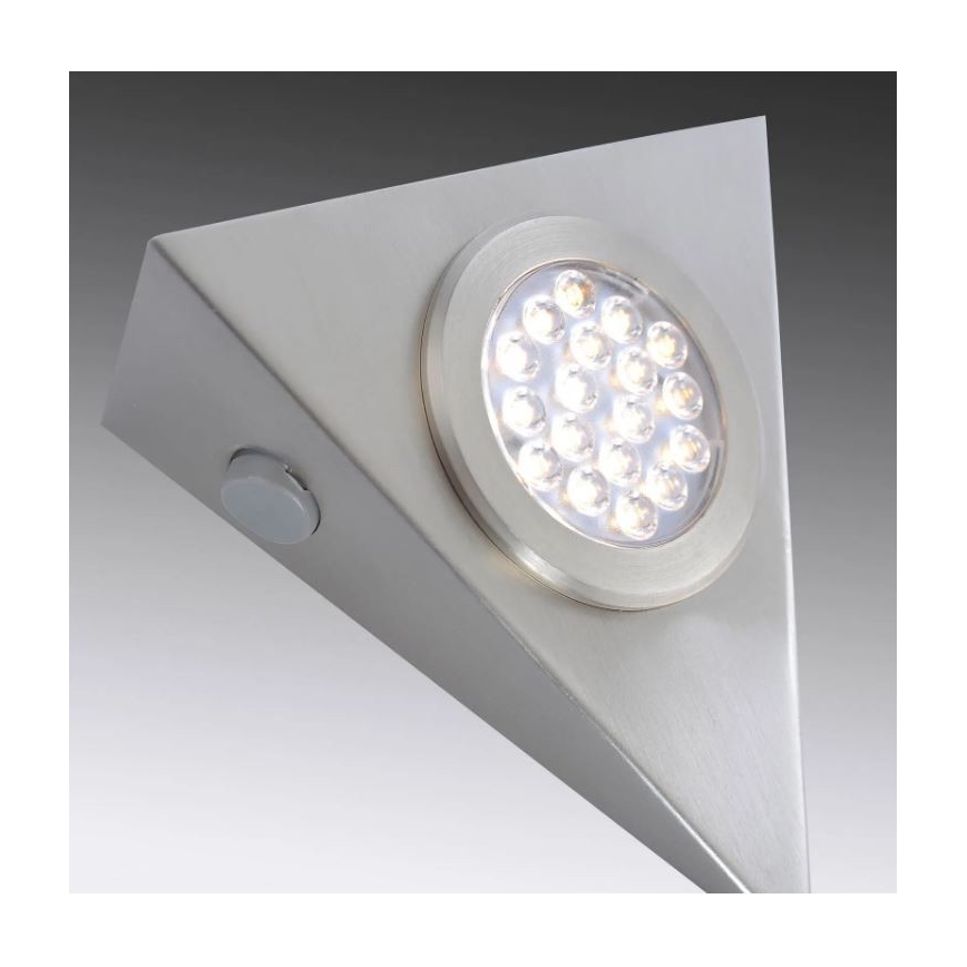 Paul Neuhaus 1119-55-3 - SADA 3x LED Osvětlení nábytku se senzorem HELENA LED/2,5W/230V