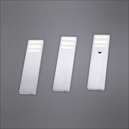 Paul Neuhaus 1120-95-3 - SADA 3x LED Osvětlení nábytku se senzorem HELENA LED/2W/230V