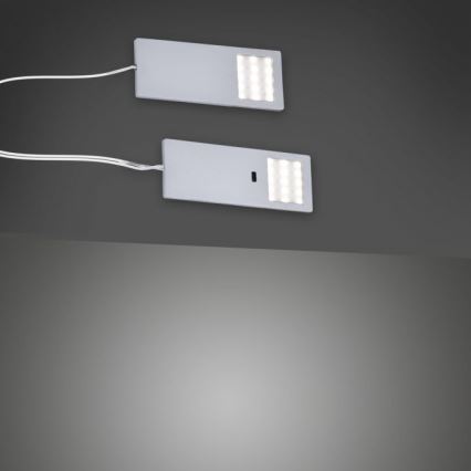 Paul Neuhaus 1121-95-2 - SADA 2x LED Osvětlení nábytku se senzorem HELENA LED/2W/230V