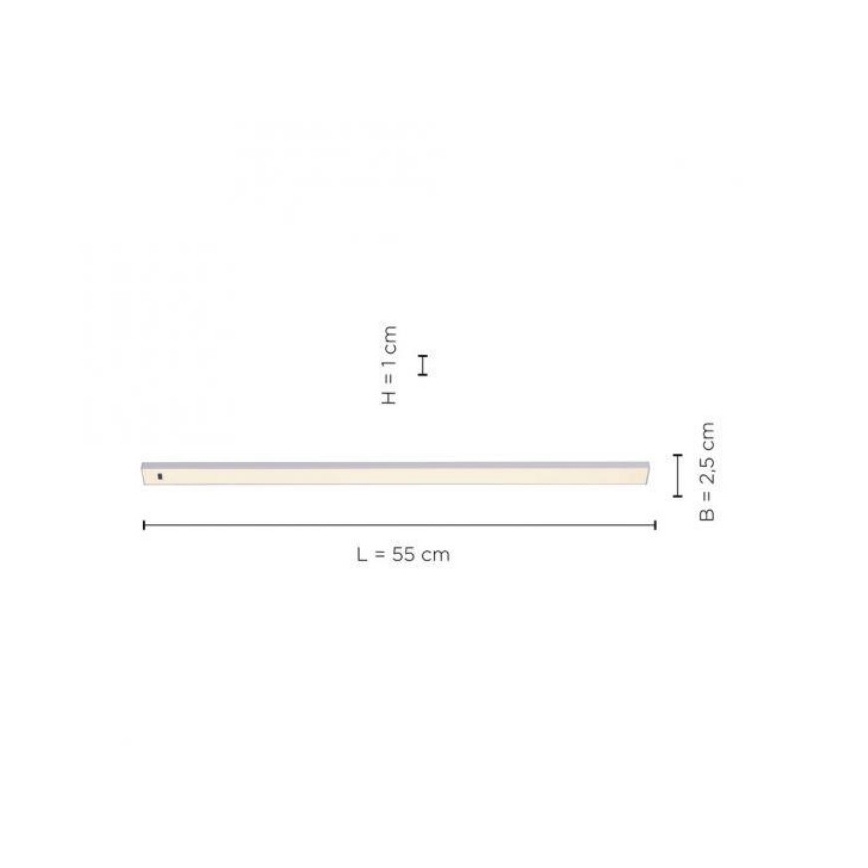 Paul Neuhaus 1125-21 - LED Stmívatelné podlinkové svítidlo se senzorem AMON 1xLED/6W/12/230V