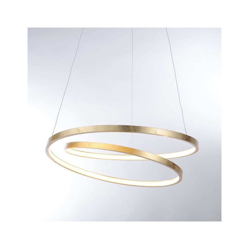 Paul Neuhaus 2472-12 - LED Stmívatelný lustr na lanku ROMAN LED/30W/230V zlatá