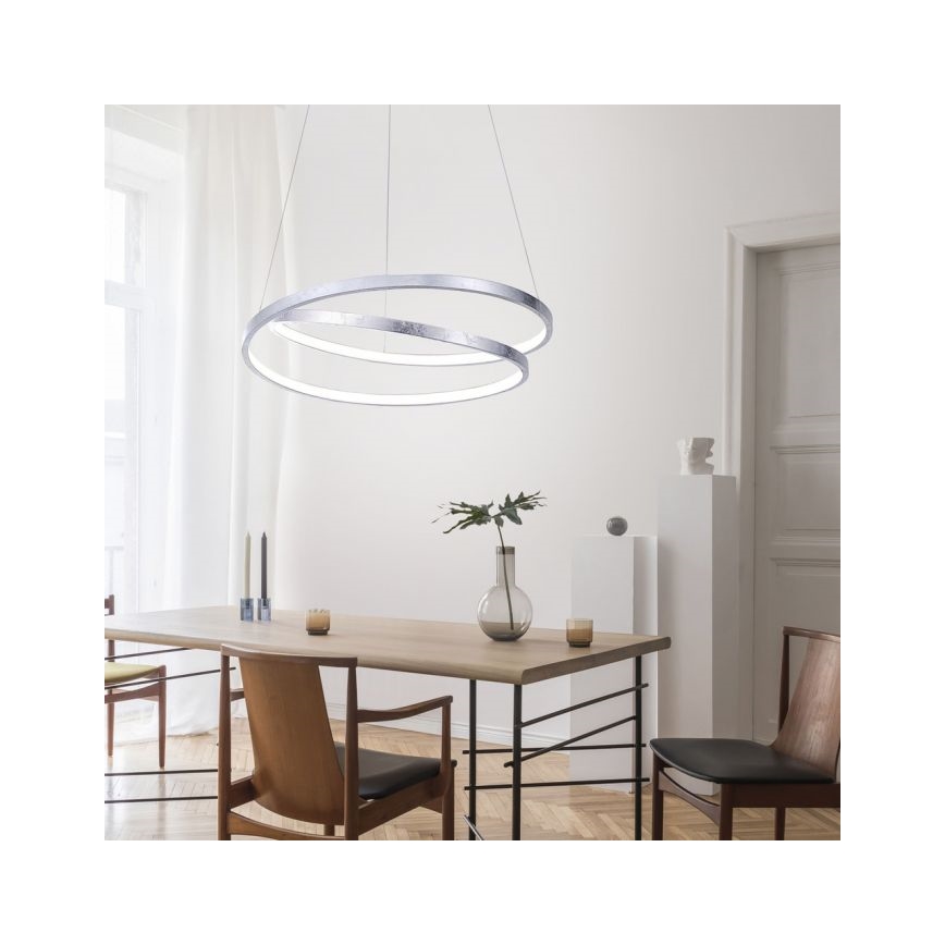 Paul Neuhaus 2472-21 - LED Stmívatelný lustr na lanku ROMAN LED/30W/230V lesklý chrom