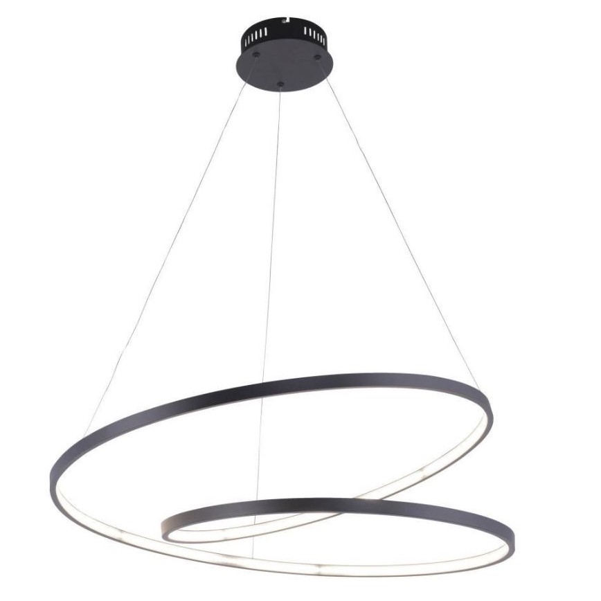 Paul Neuhaus 2474-18 - LED Stmívatelný lustr na lanku ROMAN LED/40W/230V černá