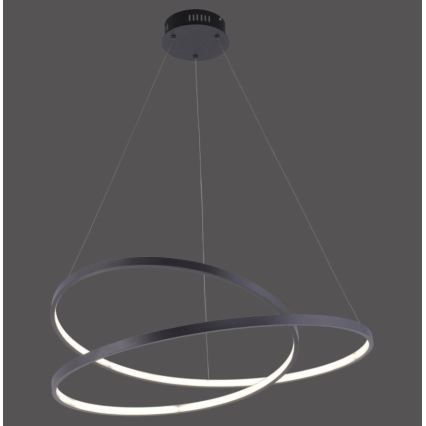 Paul Neuhaus 2474-18 - LED Stmívatelný lustr na lanku ROMAN LED/40W/230V černá