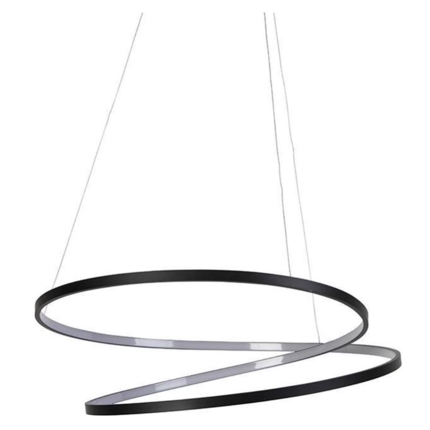 Paul Neuhaus 2474-18 - LED Stmívatelný lustr na lanku ROMAN LED/40W/230V černá
